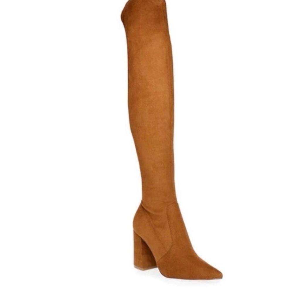 Steve Madden Huntley Boots - Camel